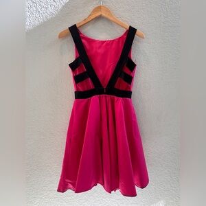 Pink fuchsia dress